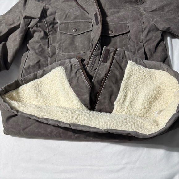 Burton Dryride Men's Gray hooded snowboarding Jacket size smalll - Picture 11 of 15